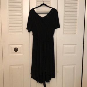 Black Wrap Dress NWT